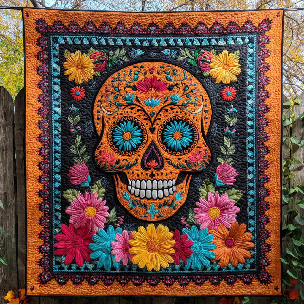 Painted Remembrance Quilted Blanket NCU0PT8661