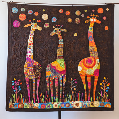 Painted Wildlife Quilted Blanket NCU0PT7598