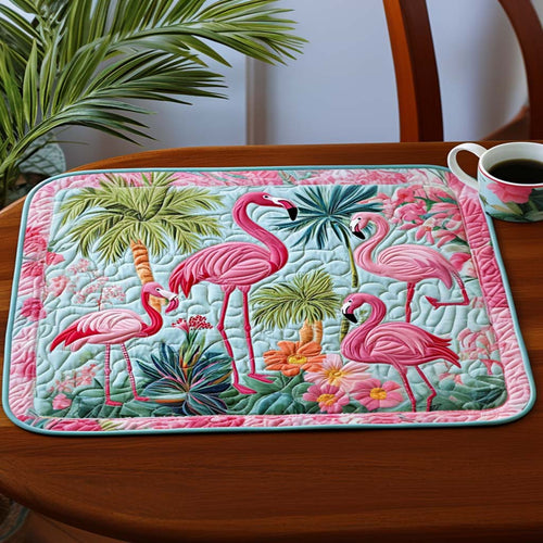 Palm Paradise Quilted Placemat NCU0NT796