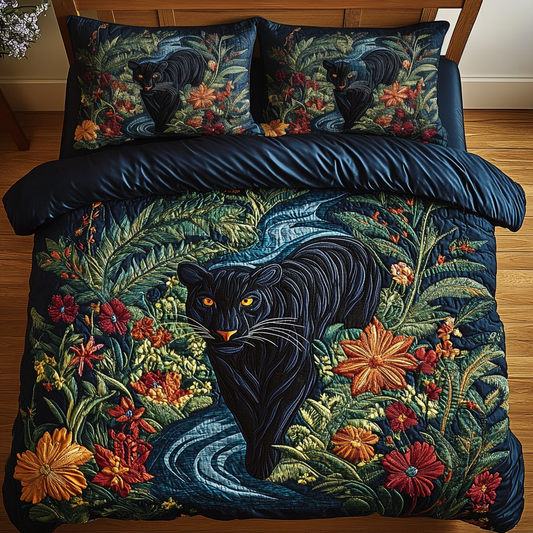 Panther Creek Wilderness 3-Piece Quilted Bedding Set NCU0VL1206