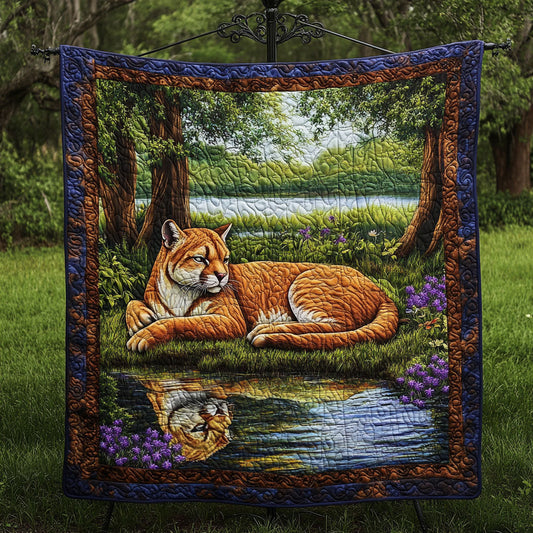Panther Reflection Quilted Blanket NCU0NT6079