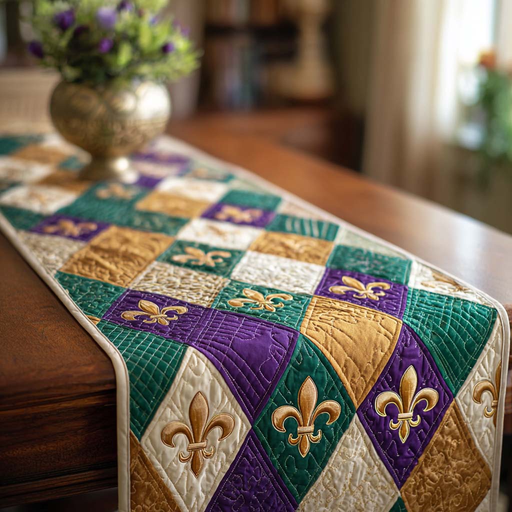 Parade Rhythm Quilted Table Runner NCU0NT11608
