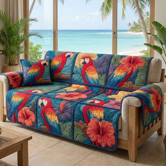 Paradise Patch Quilted Sofa Cover NCU0NT12162