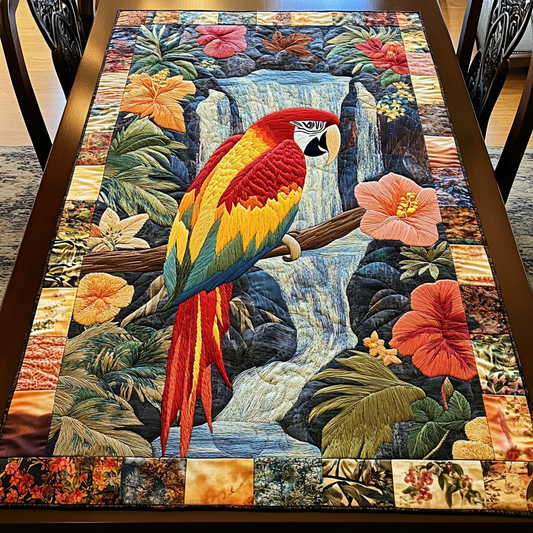 Parrot Dreams Quilted Table Runner NCU0VL1884
