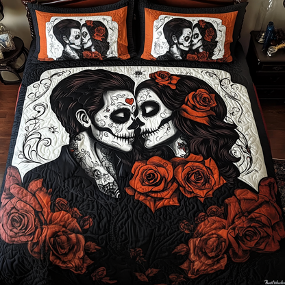 Passion Beyond Death 3-Piece Quilted Bedding Set NCU0TL2041