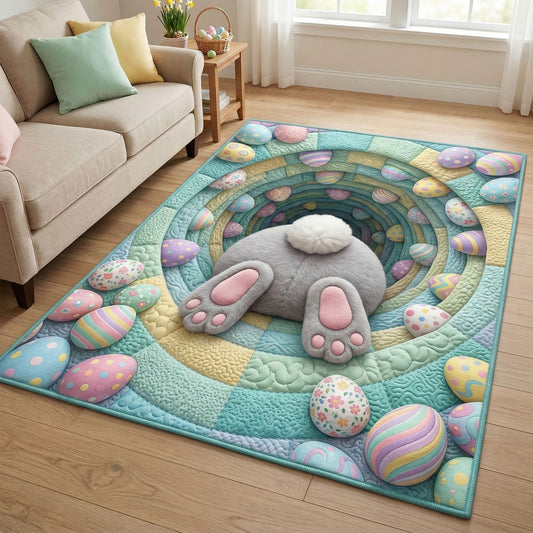 Pastel Bunny Area Rug NCU0NT12449