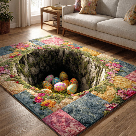 Pastel Egg Garden Area Rug NCU0TD2302
