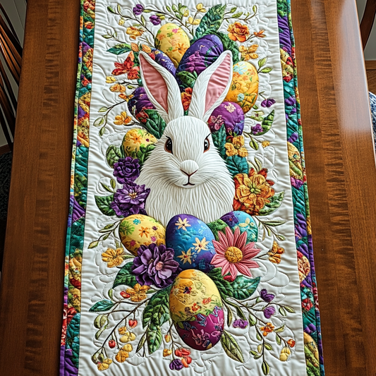 Pastel Paws Quilted Table Runner NCU0DK5624