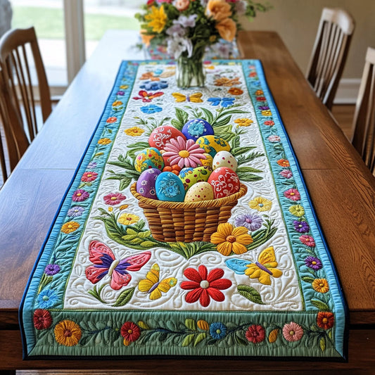 Pastel Wonderland Quilted Table Runner NCU0PT4316