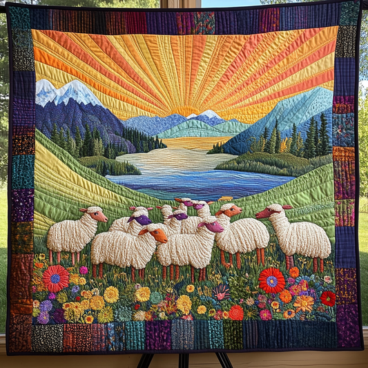Pasture Bliss Quilted Blanket NCU0DK4163