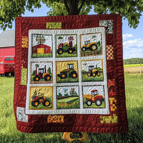 Pasture of Paradise Quilted Blanket NCU0PT5665