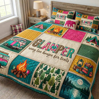 Patch Camper 3-Piece Quilted Bedding Set NCU0XD2797