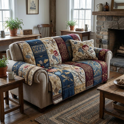 Patch Charm Quilted Sofa Cover NCU0DK12285