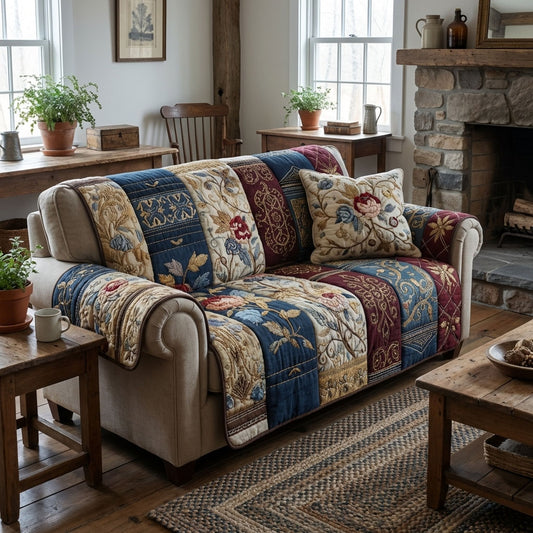 Patch Charm Quilted Sofa Cover NCU0DK12285