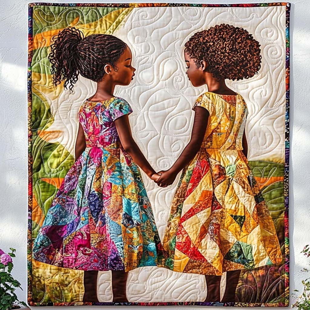 African Quilted Blanket NCU0VT190