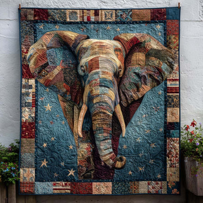 Elephant Quilted Blanket NCU0VT188