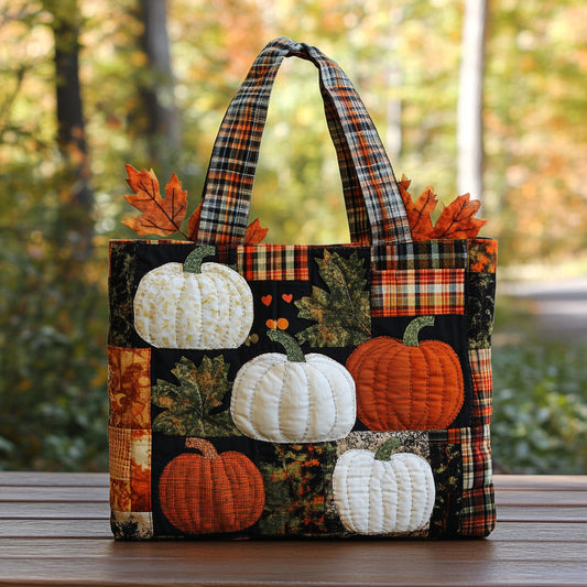 Patchwork Spice Quilted Tote Bag NCU0DV6953