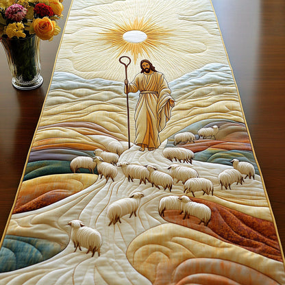 Path of Light Quilted Table Runner NCU0NT4409
