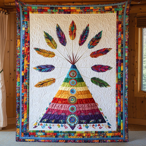 Path of the Ancestors Quilted Blanket NCU0PT3771