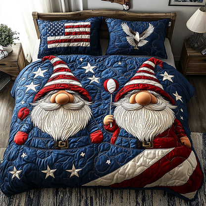 Patriot Dreams 3-Piece Quilted Bedding Set NCU0DV6575