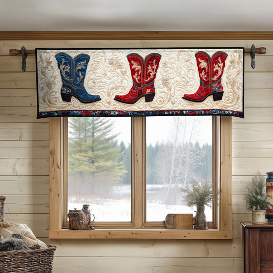 Patriot Dust Trail Quilted Valance NCU0NT7373