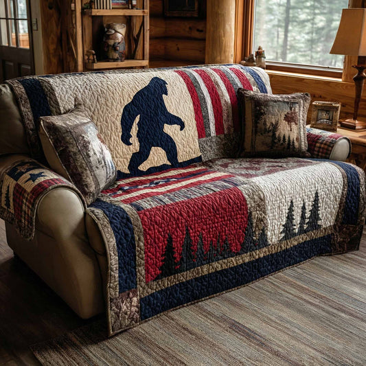 Patriot Giant Quilted Sofa Cover NCU0XD2367