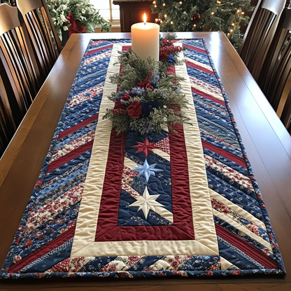 Patriot Path Quilted Table Runner NCU0VH4221