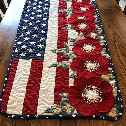 Patriot Pride Quilted Table Runner NCU0VH4806