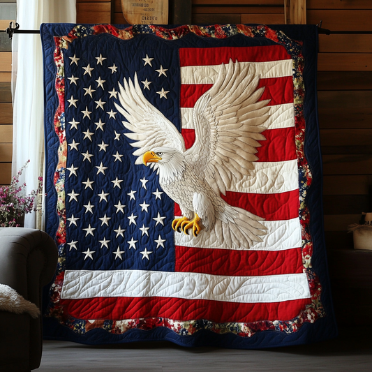 Patriot Sky Quilted Blanket NCU0DK8556