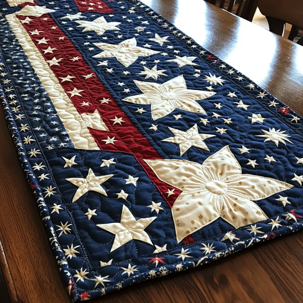 Patriot Trail Quilted Table Runner NCU0DK8513