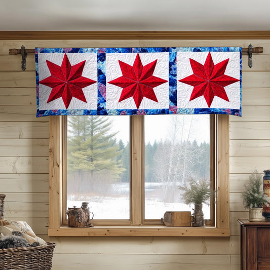 Patriotic Glow Quilted Valance NCU0NT6659