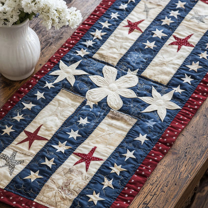 Patriots Pride Quilted Table Runner NCU0PT7689