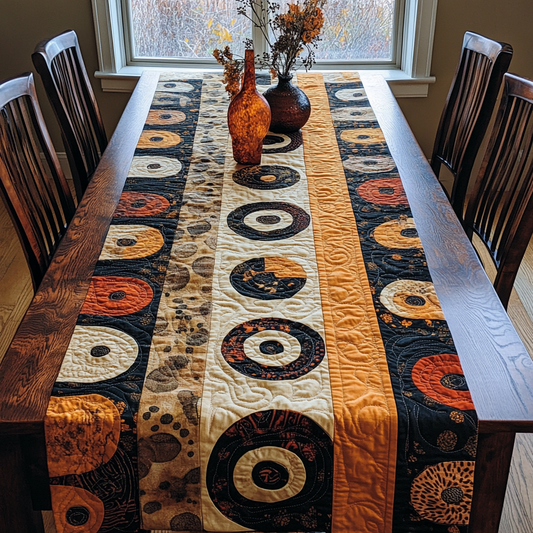 Patterned Spirit Quilted Table Runner NCU0DK7840