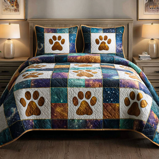 Paw Comfort 3-Piece Quilted Bedding Set NCU0NT11864
