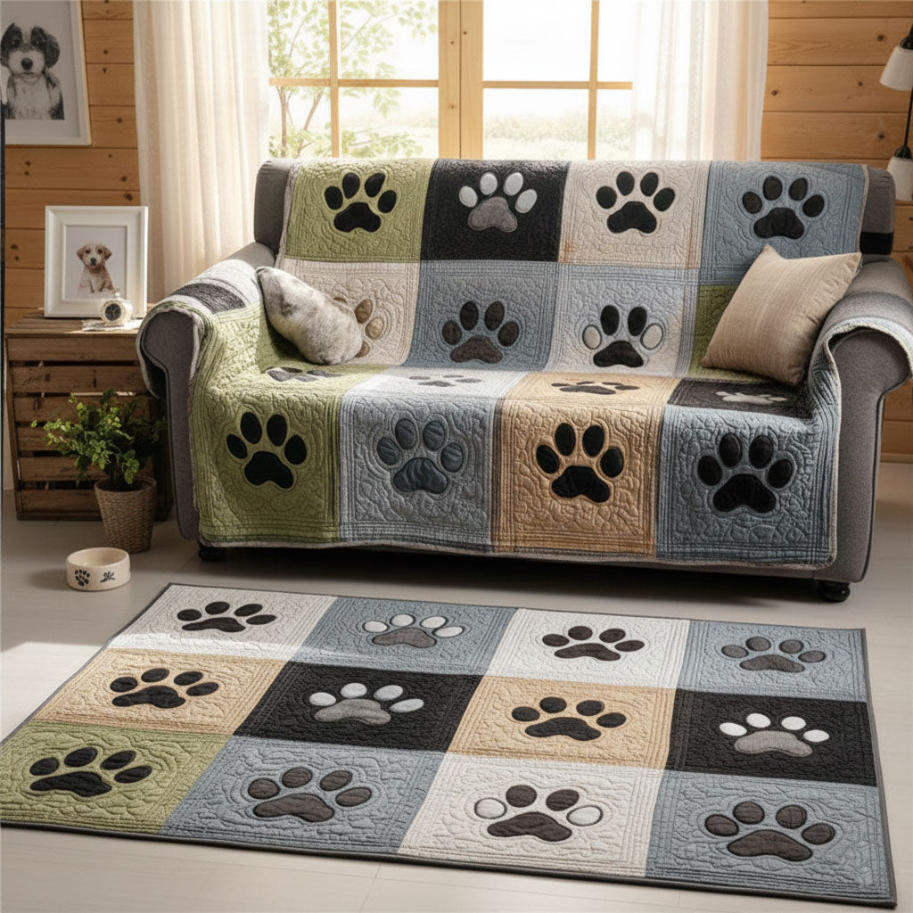 Paw Dream Cottage Area Rug NCU0PT10907