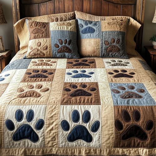 Paw Patch 3-Piece Quilted Bedding Set NCU0VH2151