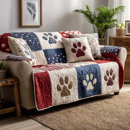Paw Patch Quilted Sofa Cover NCU0NT11734