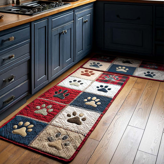 Paw Print Joy Kitchen Area Rug NCU0NT11395