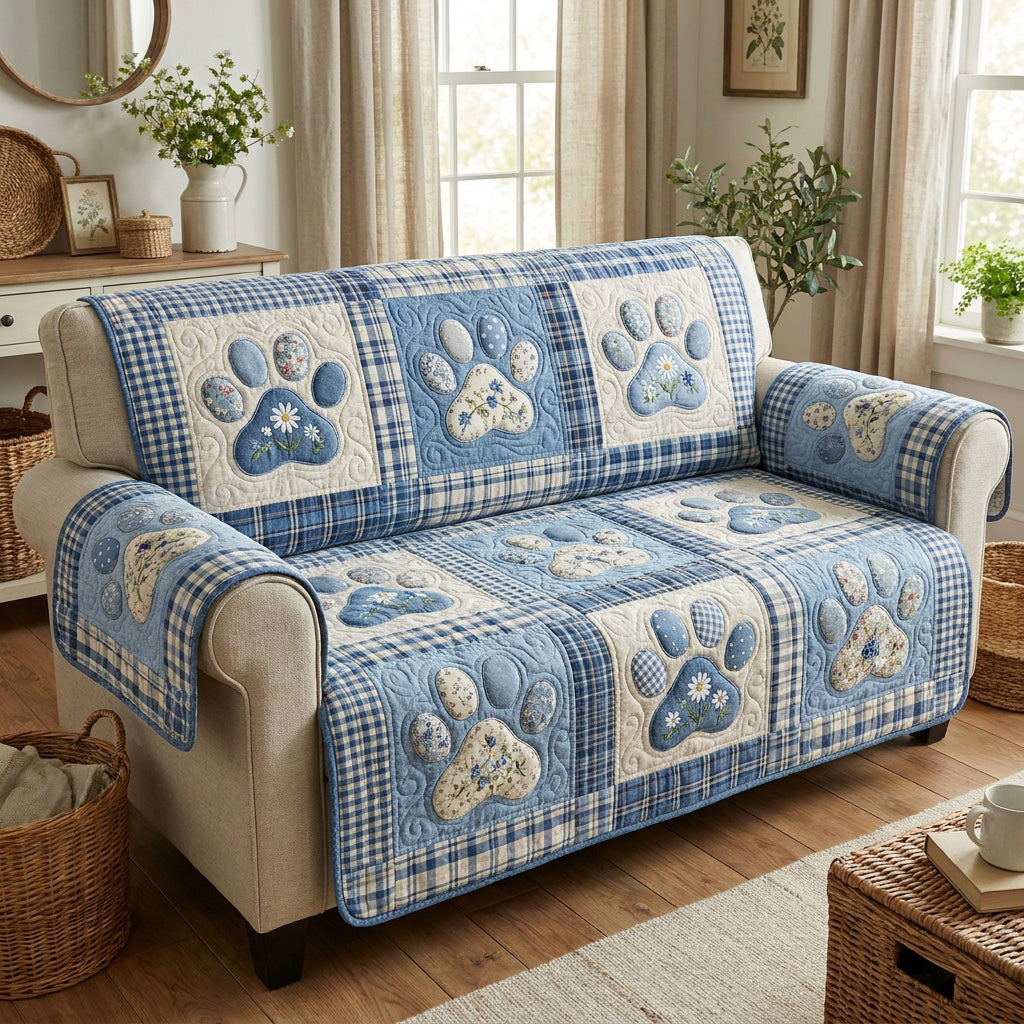 Pawdream Quilted Sofa Cover NCU0TV1939
