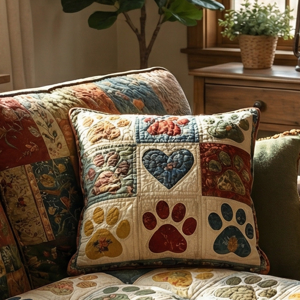 Pawful Comfort Quilted Pillow Case NCU0PT11006