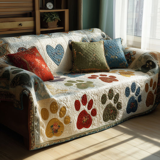 Pawful Comfort Quilted Sofa Cover NCU0PT11006