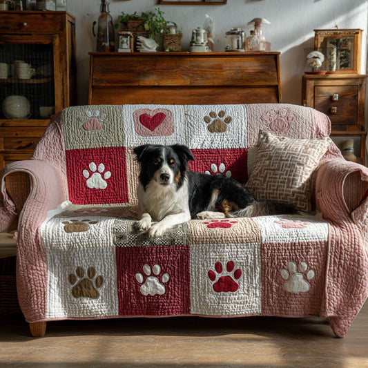Pawful Heartland Quilted Sofa Cover NCU0PT10897