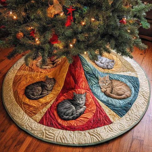 Paws And Patches Quilted Tree Skirt NCU0XD1440
