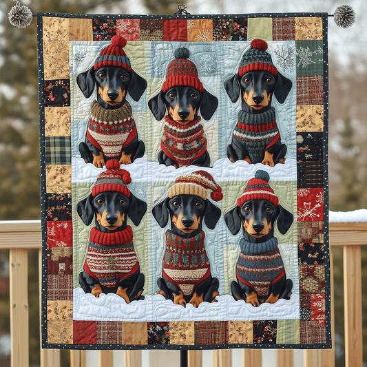 Paws and Pompoms Art Quilt Hanging NCU0TH1577