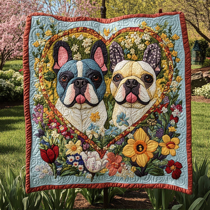 Paws in Bloom Quilted Blanket NCU0PT2869