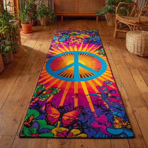 Peace Bloom Runner Carpet NCU0XD1499