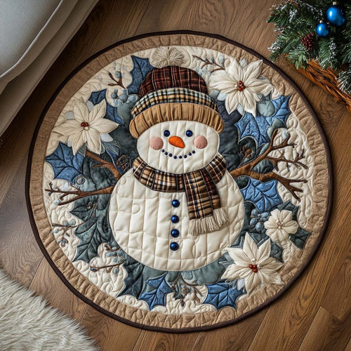 Peace Charm Quilted Round Mat NCU0NT9746