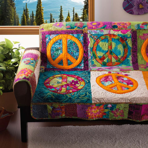 Peace Flow Quilted Sofa Cover NCU0NT10702