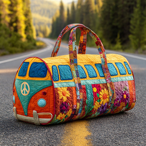 Peace Van Quilted Duffle Bag NCU0DV7521