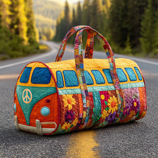 Peace Van Quilted Duffle Bag NCU0DV7521